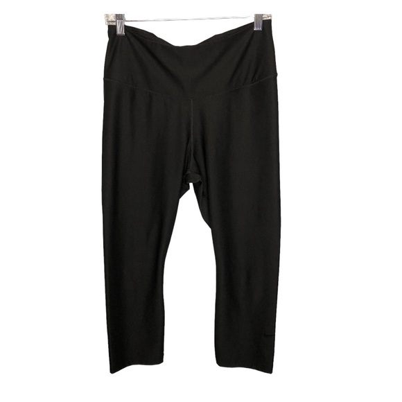Nike Pants - #56 NIKE Dri Fit Black Crop Capri Leggings Size XL